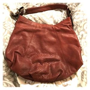 Lucky brand leather shoulder bag